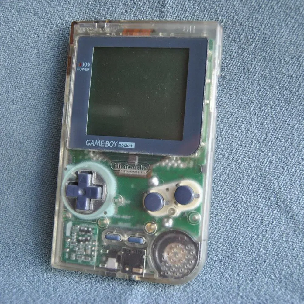 Clear Nintendo Gameboy Pocket